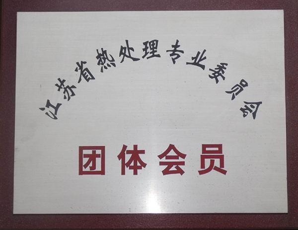 江蘇省熱處理專業(yè)委員會團體會員